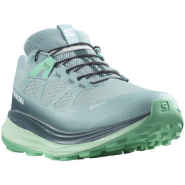 Zapatillas de carrera para mujer Salomon Ultra Glide 2 Gore-Tex azul/verde Stone Blue / Yucca / Biscay Green