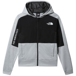 Sudadera de mujer The North Face Ma Full Zip Fleece 2022 gris/negro Tnflightgreyhthr/Tnfblack