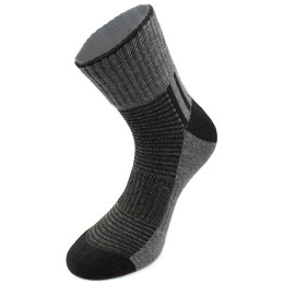 Calcetines de hombre Zulu Trekking Low Men gris/negro