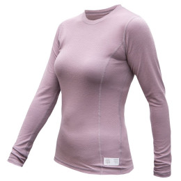 Camiseta funcional de manga larga para mujer Sensor Merino DF rosa claro mystic violet