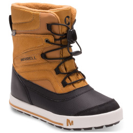 Botas de nieve para niños Merrell Snow Bank 2.0 Waterproof marrón Wheat/Black