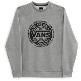 Sudadera de hombre Vans Big Chest Lock Up Crew gris Cement Heather