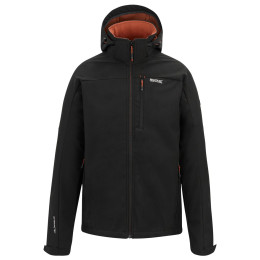 Chaqueta de hombre Regatta Arana negro/marrón Black(Brick)
