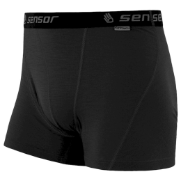 Calzoncillos de hombre Sensor Merino Active negro Black