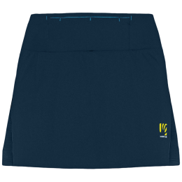Falda de mujer Karpos Lavaredo Run Skirt azul Sky Captain/Blue Atoll