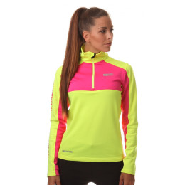 Sudadera de mujer expuesta Nordblanc Jazzy amarillo Bpz