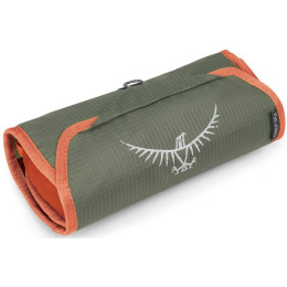 Neceser Osprey Ultralight Washbag Roll gris/naranja PoppyyOrange