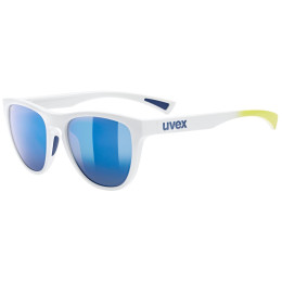 Gafas de sol Uvex Esntl Spirit blanco/azul White Matt/Mirror Blue