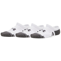 Calcetines para niños Under Armour New Y UA Perf Tech 3Pk Ns White blanco White / White / Jet Gray