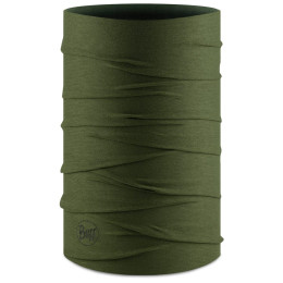 Cuello multiuso Buff Coolnet UV+ verde oscuro Solid Military