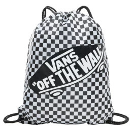 Saco Vans Wm Benched Bag negro/blanco Black/WhiteCheckerboard