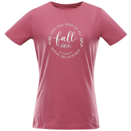 Camiseta de mujer Alpine Pro Allona rosa meavewood
