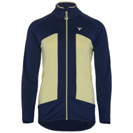 Sudadera de mujer Silvini Valdaora azul navy-yellow