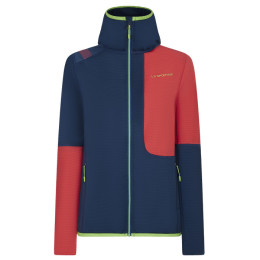 Chaqueta de mujer La Sportiva Granite Hoody W azul/rosa Opal/Hibiscus