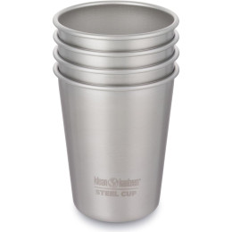 Juego de tazas de acero inoxidable Klean Kanteen Steel Cup 296 ml plata BrushedStainless