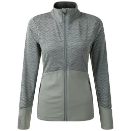 Sudadera funcional de mujer Dare 2b Elation IV Core Stretch gris/verde Glacier Green/Element Grey