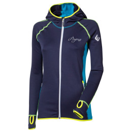 Sudadera de mujer Progress Tispa Hoody azul TmModrá/Turquoise