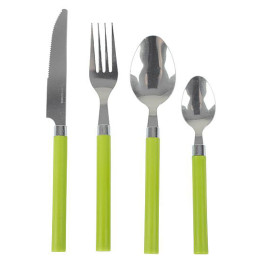 Cubierto Bo-Camp Cutlery Set 1 verde Lime