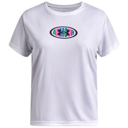 Camiseta funcional para niños Under Armour Tech Armour Graphic SS White