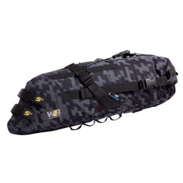 Alforja para sillín Sport Arsenal Art. 622 negro/gris PixelMask