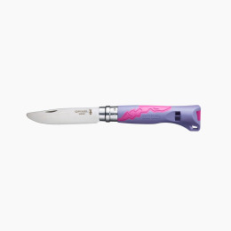 Cuchillo Opinel N°07 Outdoor Junior rosa Violet