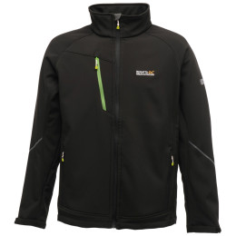 Chaqueta de hombre Regatta Davies Softshell negro
