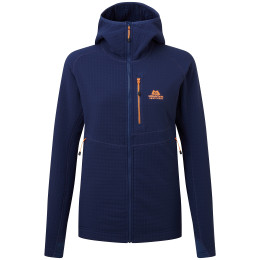 Sudadera de mujer Mountain Equipment W's Shroud Hooded Jacket azul oscuro MedievalBlue