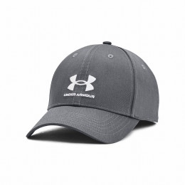 Gorra Under Armour Branded Lockup Adj gris/blanco PitchGray/White