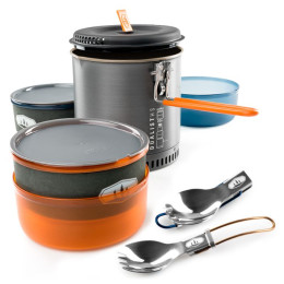 Vajilla GSI Outdoors Halulite Dualist HS gris