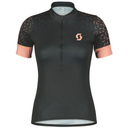 Maillot de ciclismo para mujer Scott W's Endurance 20 SS negro/rosa black/crystal pink