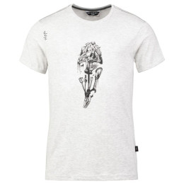 Camiseta de hombre Chillaz Friend gris light grey melange