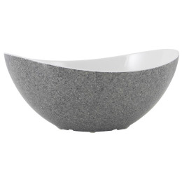 Bol Gimex Salad bowl Granite grey gris