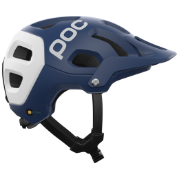 Casco de ciclismo POC Tectal Race MIPS azul/blanco Lead Blue/Hydrogen White