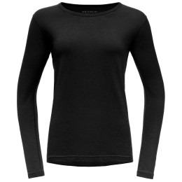 Camiseta de mujer Devold Breeze Plus Merino 200 Shirt Wmn negro BLACK
