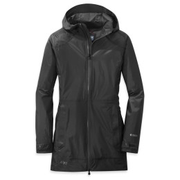 Chaqueta de mujer Outdoor Research Helium Traveler Jacket negro Black