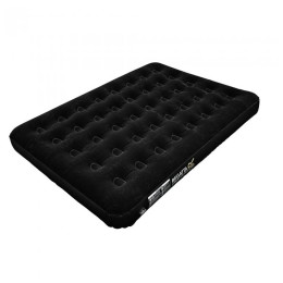 Colchón hinchable Regatta Flock Airbed Dbl negro Black