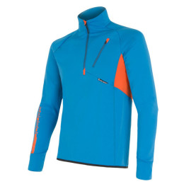 Sudadera de hombre Sensor Technostretch krátký zip azul Blue