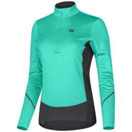 Sudadera funcional de mujer Etape TANYA negro/verde mint