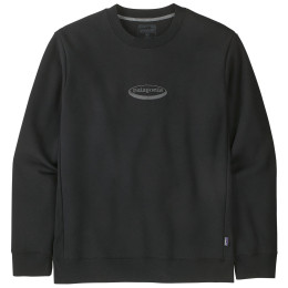 Sudadera de hombre Patagonia Men's '95 Oval Logo Uprisal Crew Sweatshirt negro Black