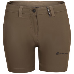 Pantalones cortos de mujer Alpine Pro Oleca verde khaki
