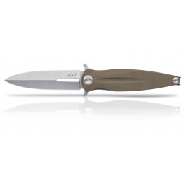 Cuchillo Acta non verba Z400 Stonewash/G10/Liner Lock verde Olive