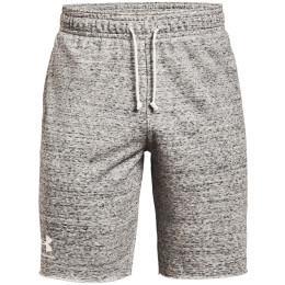 Pantalones cortos de hombre Under Armour Rival Terry Short blanco OnyxWhite//OnyxWhite