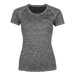 Camiseta de mujer Kilpi Border W gris Dgy