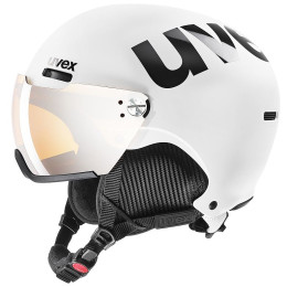 Casco de esquí Uvex HLMT 500 Visor blanco/negro WhiteBlackMat