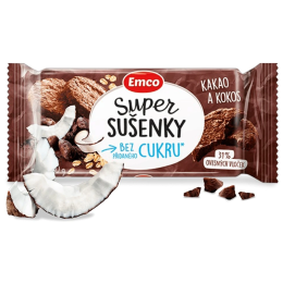 Comida de viaje Emco Galletas Super - Cacao y coco 60g