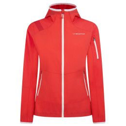 Chaqueta de mujer La Sportiva Albigna Jkt W rojo Hibiscus