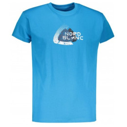 Camiseta de hombre Nordblanc Remiss azul Cyan