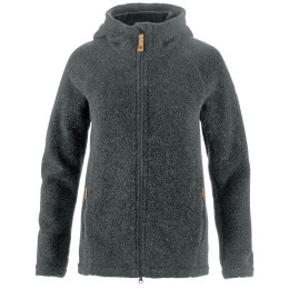Chaqueta de invierno para mujer Fjällräven Kaitum Fleece W gris oscuro Dark Grey