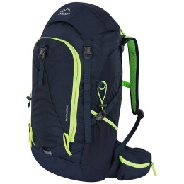 Mochila de senderismo Loap Montasio 45 azul oscuro Dark Blue/Green