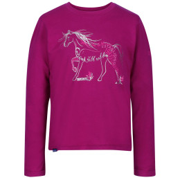 Camiseta para niños Regatta Wendell kůň rosa Beetroot